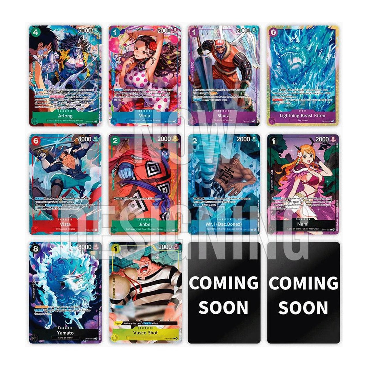 One Piece TCG - Premium Card Collection - Best Selection Vol.7 - contenuto carte