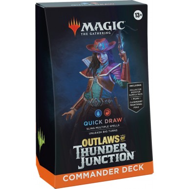 MTG - Mazzo Commander - Outlaws of Thunder Junction - Quick Draw