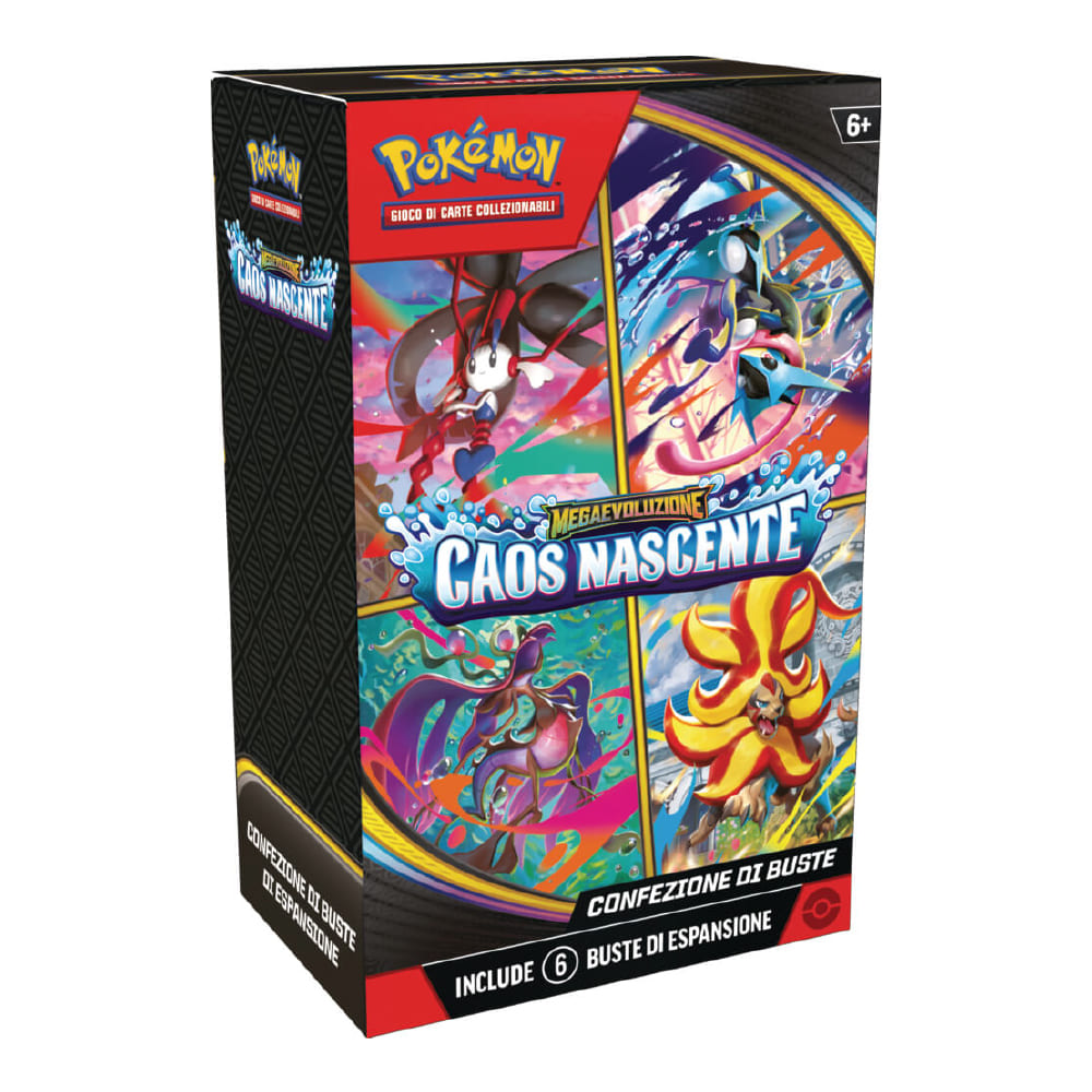 Pokemon TCG - Megaevoluzione: Caos Nascente - Bundle 6 Buste