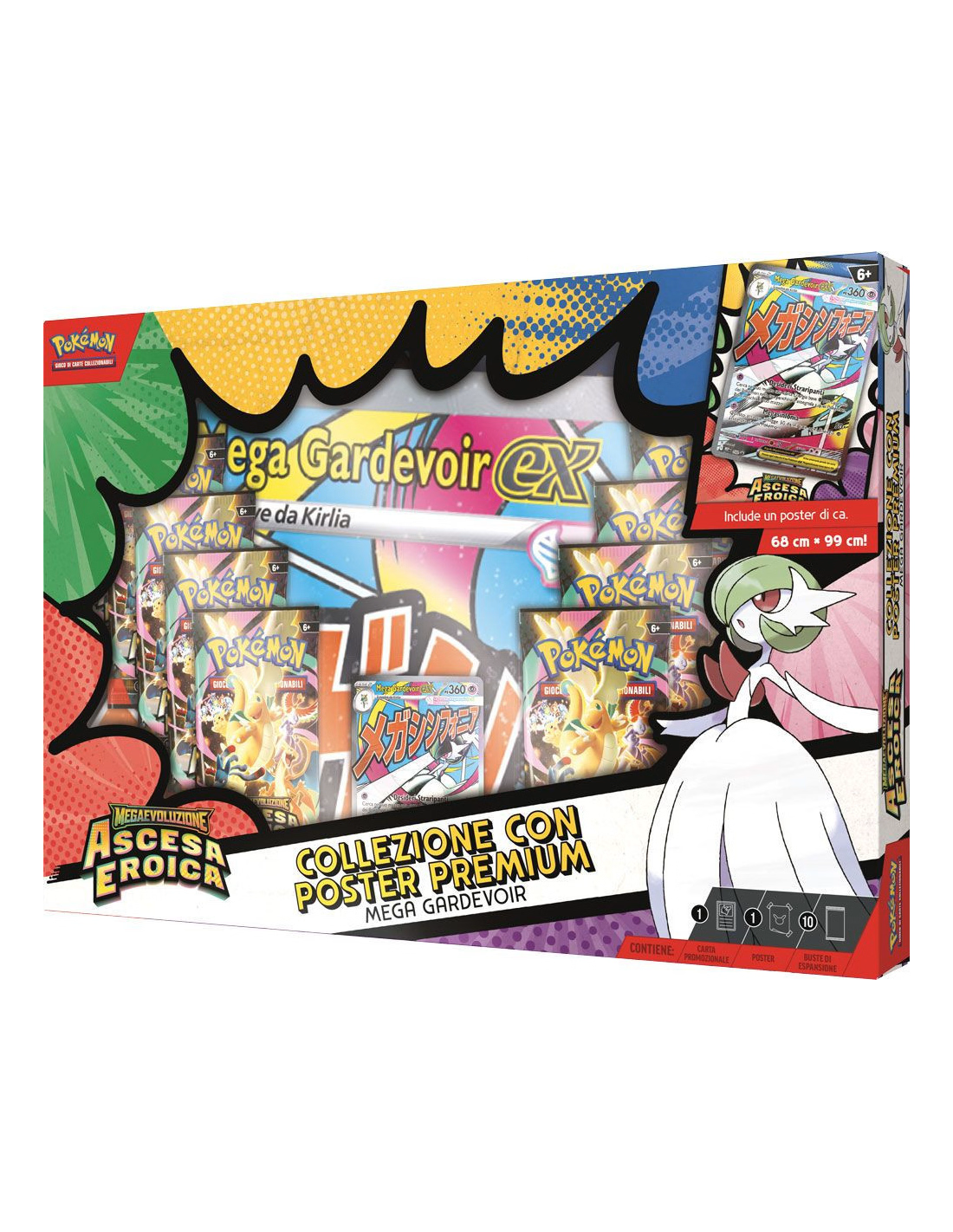 Pokemon TCG - Collezione con Poster Premium M - edizione italiana