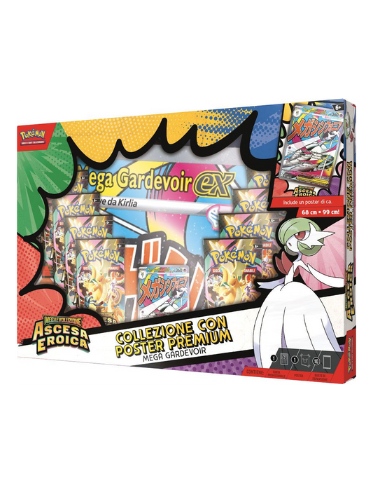 Pokemon TCG - Collezione con Poster Premium M - edizione italiana