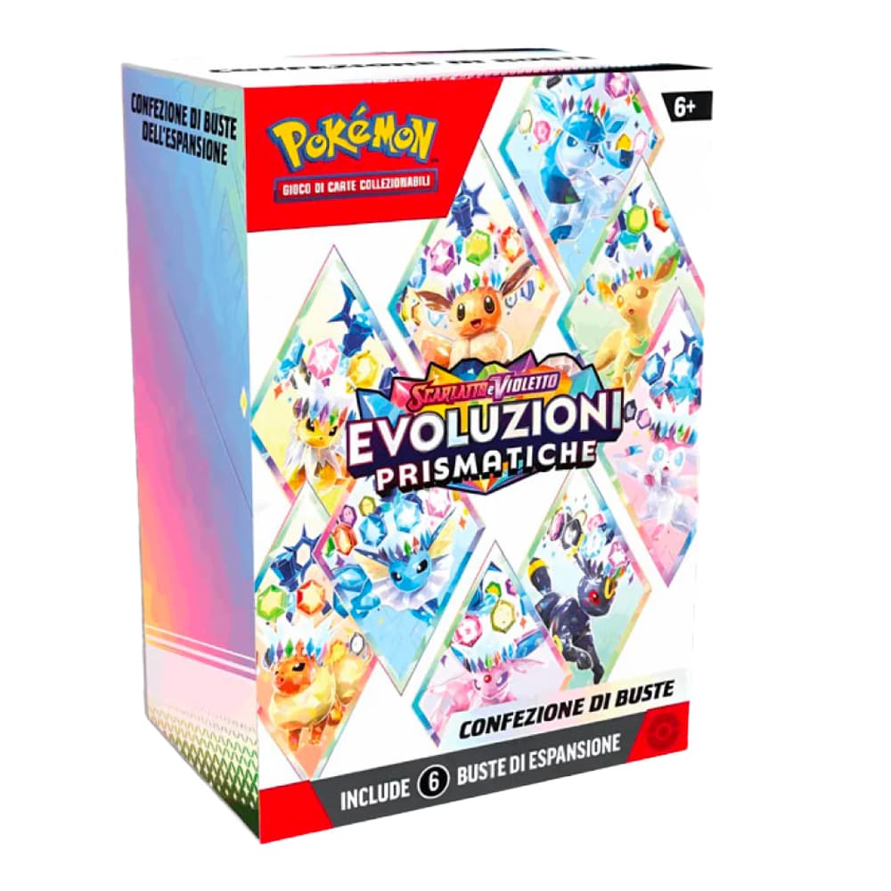 Pokemon TCG - Scarlatto e Violetto: Evoluzioni Prismatiche - Bundle 6 Buste