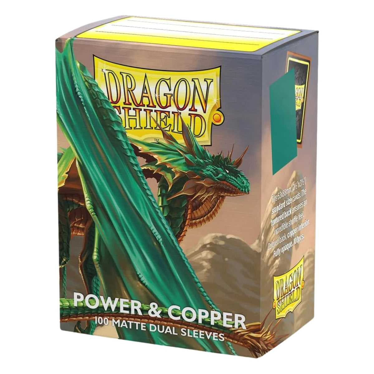 Bustine - Dragon Shield - Dual Matte Power & Copper - 100 pezzi