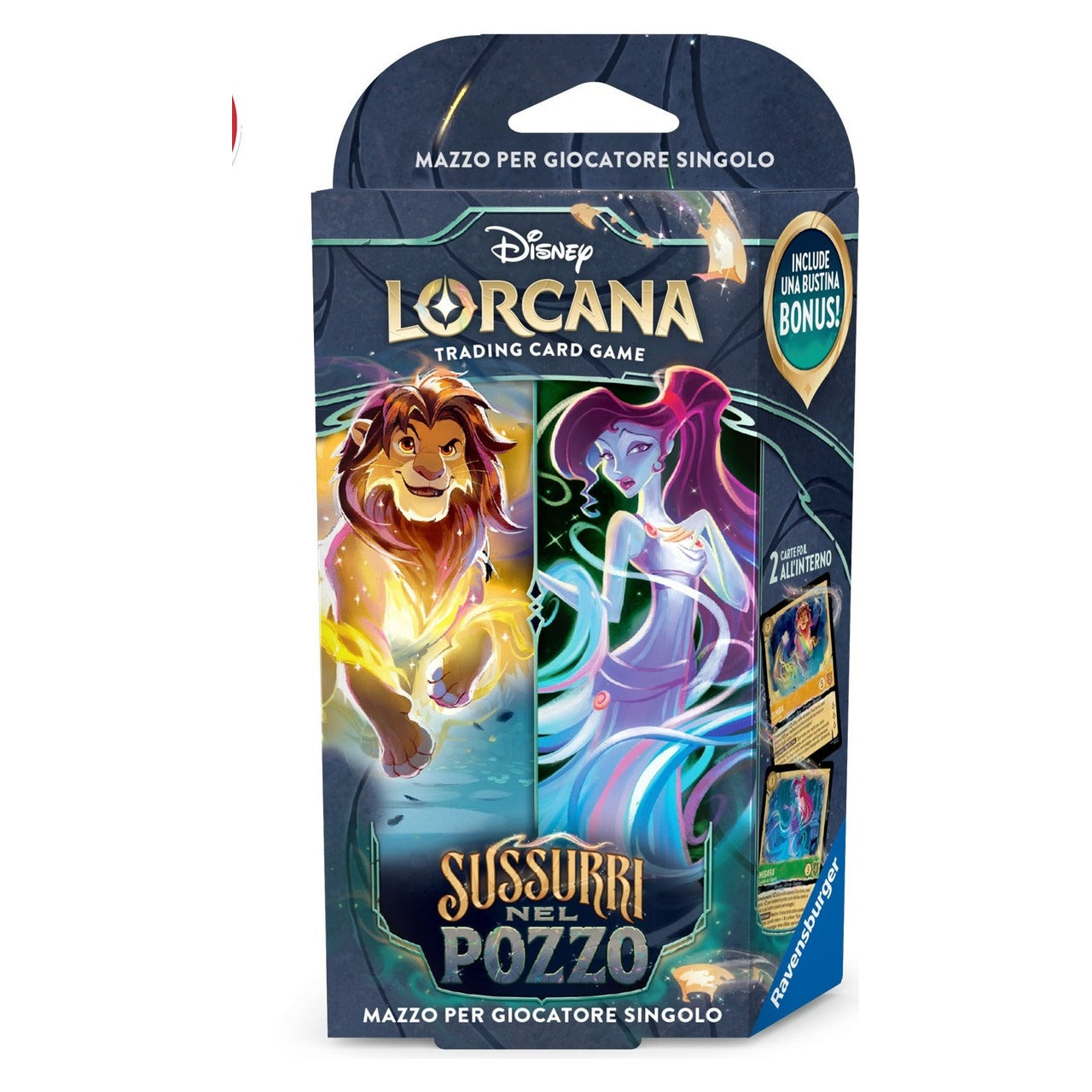 Lorcana TCG - Sussurri nel Pozzo - Starter Deck - Ambra/Smeraldo - ITA