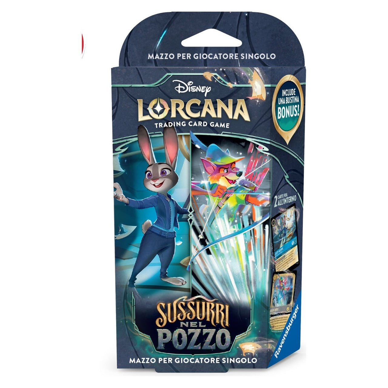 Lorcana TCG - Sussurri nel Pozzo - Starter Deck - Acciaio/Zaffiro - ITA