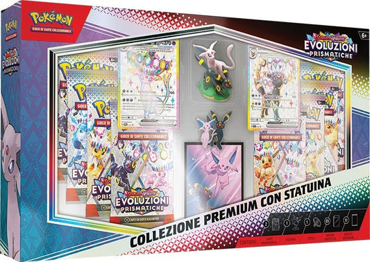 Pokemon TCG - Evoluzioni Prismatiche - Collezione Premium con Statuina