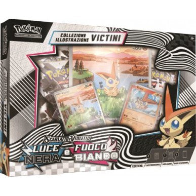 Pokemon TCG - Scarlatto & Violetto: Luce Nera & Fuoco Bianco - Victini - Collezione Illustrazione