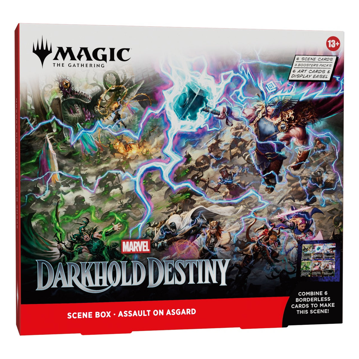 Magic the Gathering TCG - Marvel Darkhold Destiny - Scene Box - Assault on Asgard - ENG