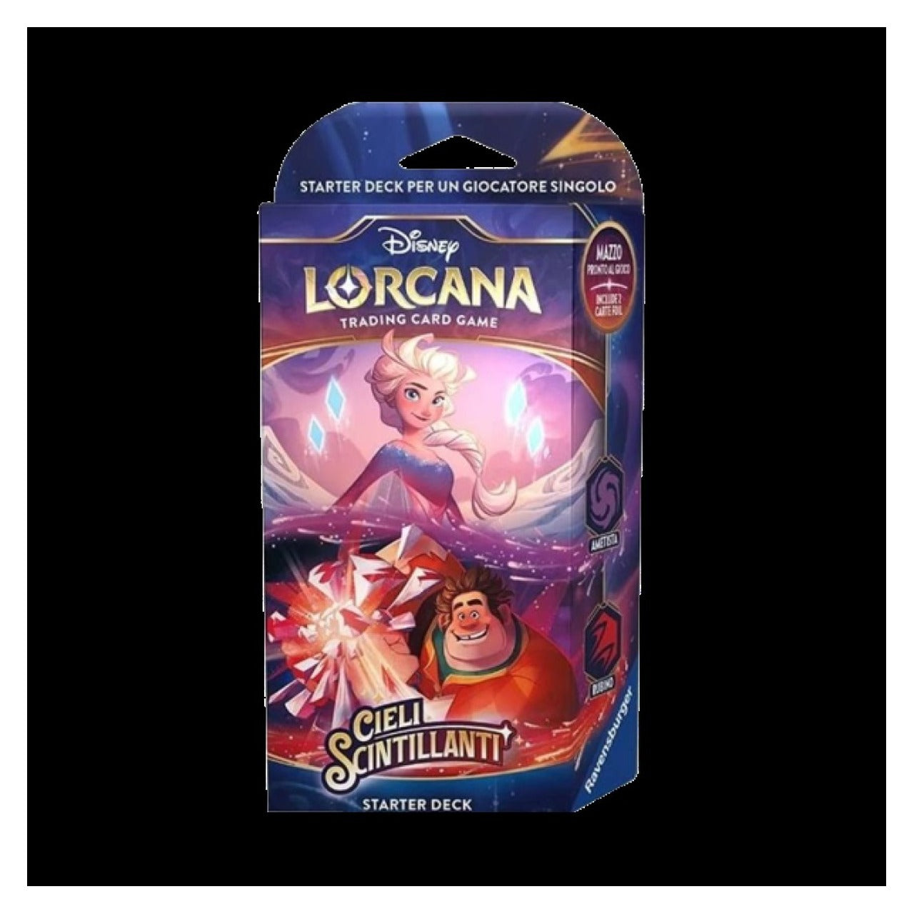 Lorcana Cieli Scintillanti Starter Deck Ametista/Rubino ITA