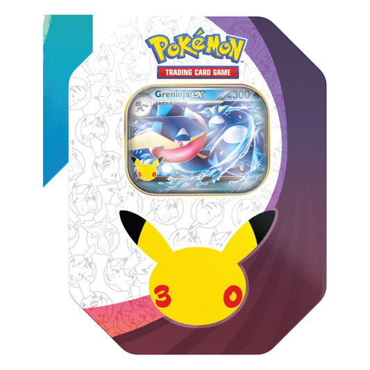 Pokemon TCG - 30° Anniversario - Tin da Collezione Greninja-ex