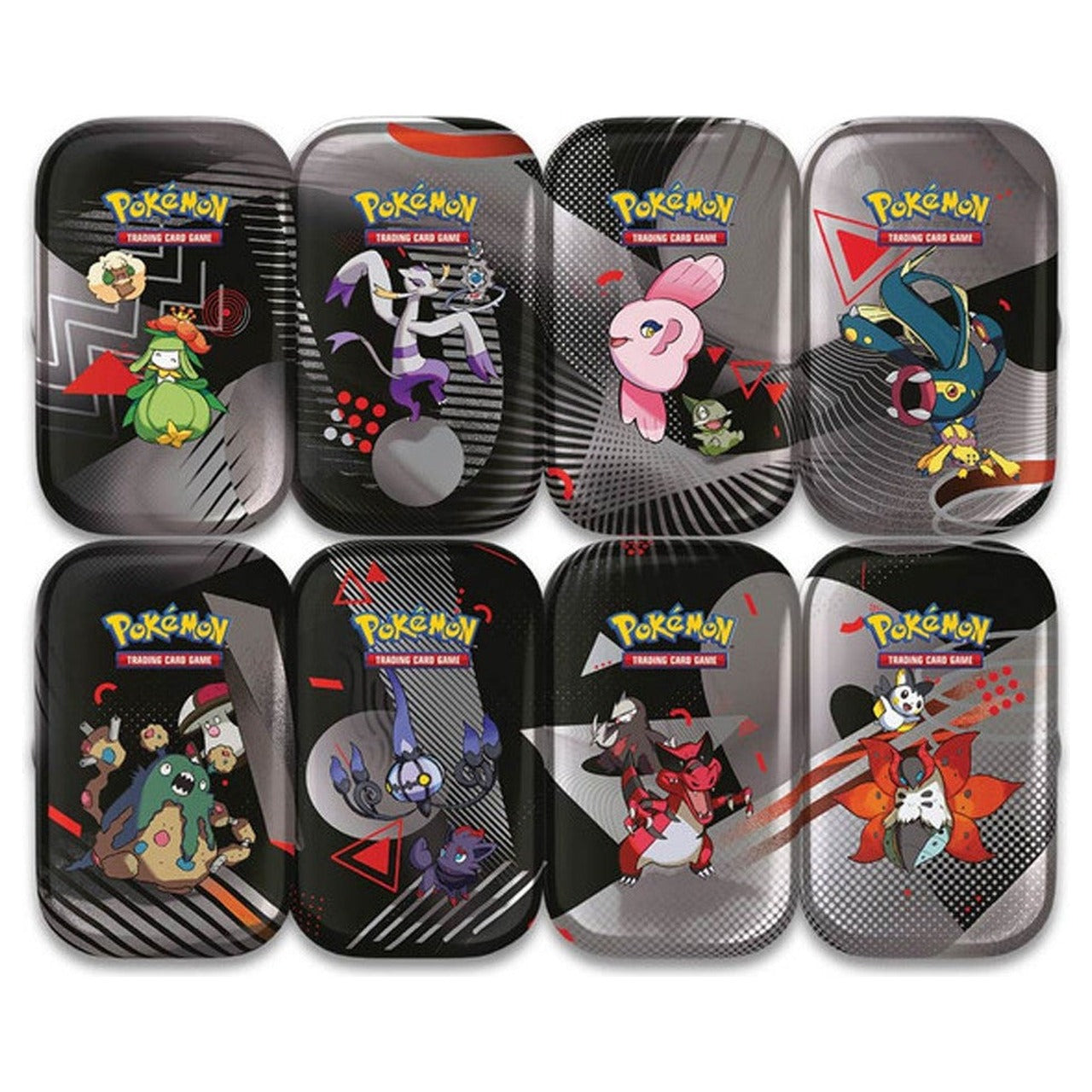 Pokémon TCG - Scarlatto e Violetto: Luce Nera e Fuoco Bianco - Mini Tin (Casuale)