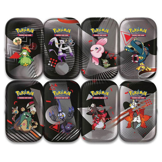 Pokémon TCG - Scarlatto e Violetto: Luce Nera e Fuoco Bianco - Mini Tin (Casuale)