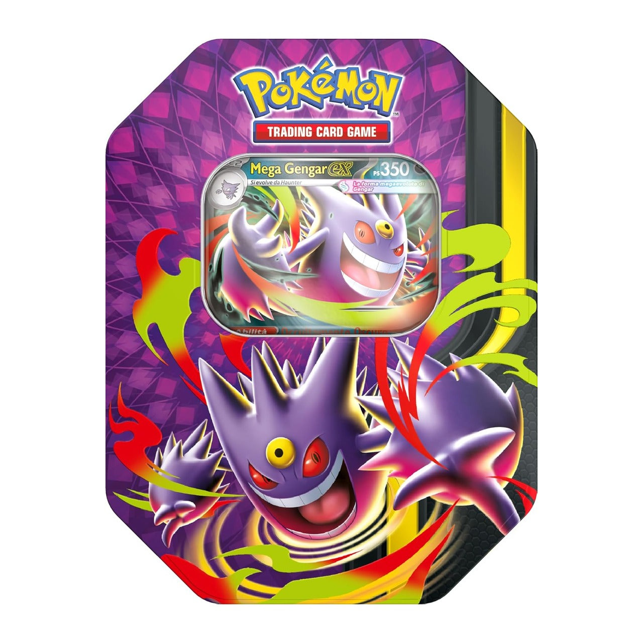 Pokemon TCG Tin Mega Chiarodiluna Mega Gengar ex - Italiano