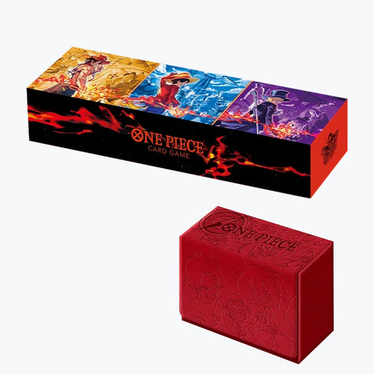 One Piece TCG 3rd Anniversary Set ENG - scatola e portamazzo inclusi