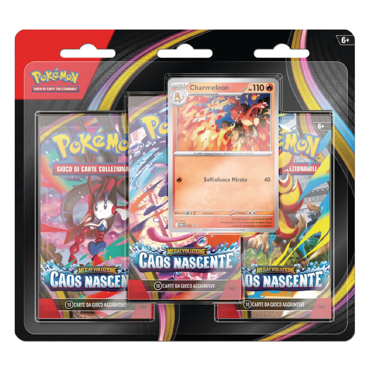 Blister Megaevoluzione Caos Nascente - promo Charmeleon