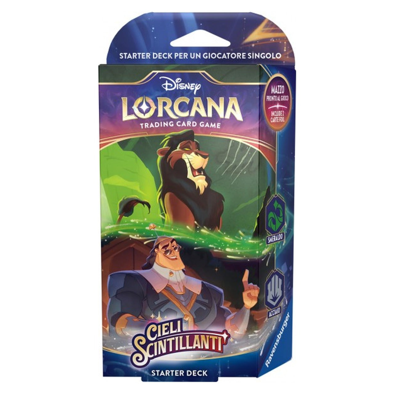 Shimmering Skies Emerald/Steel ENG