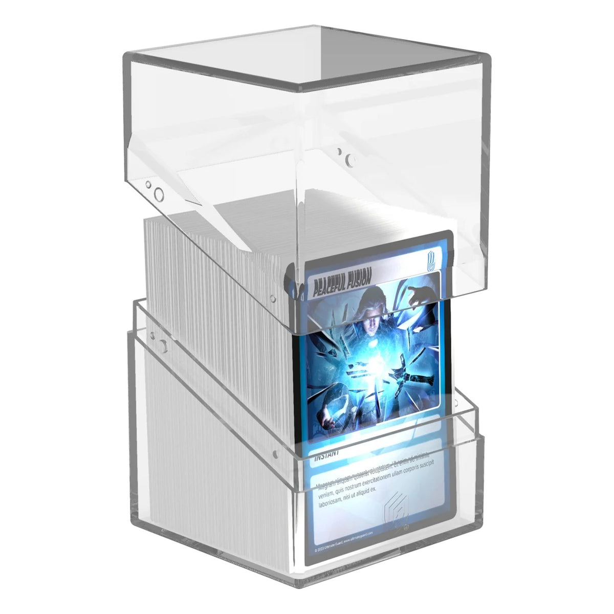 Portamazzo - Ultimate Guard - Boulder 100+ Clear Transparent