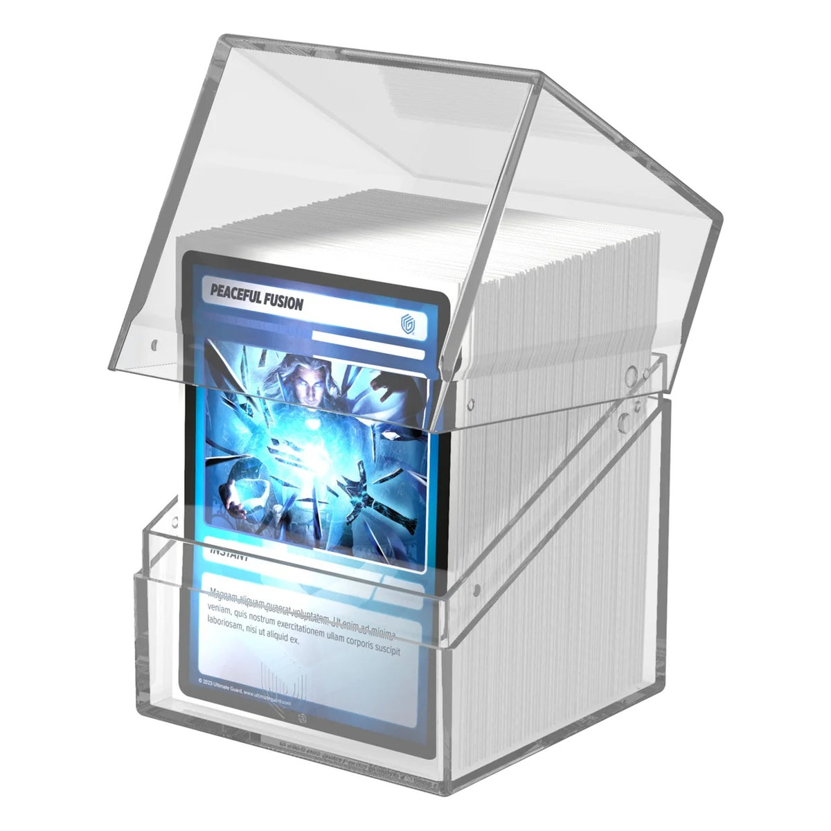 Portamazzo - Ultimate Guard - Boulder 100+ Clear Transparent
