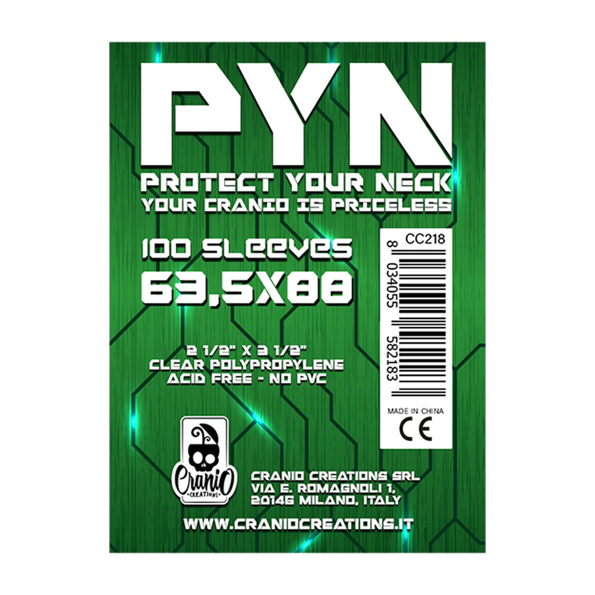 Bustine - PYN - 63,5 x 88 - 100 pezzi