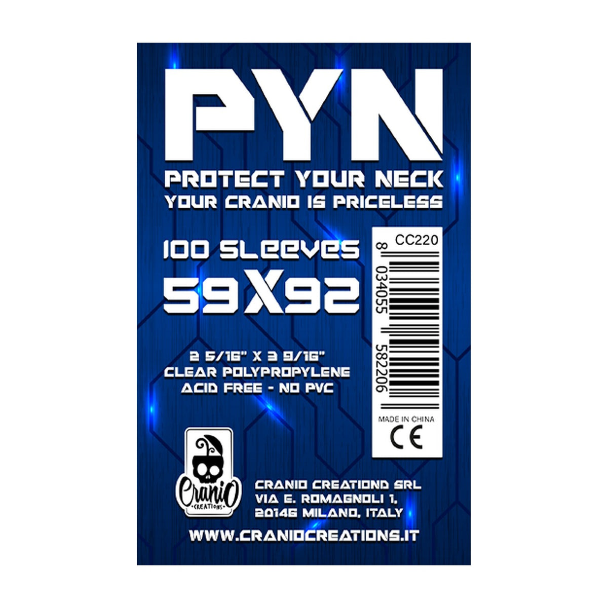 Bustine - PYN - 59 x 92 - 100 pezzi