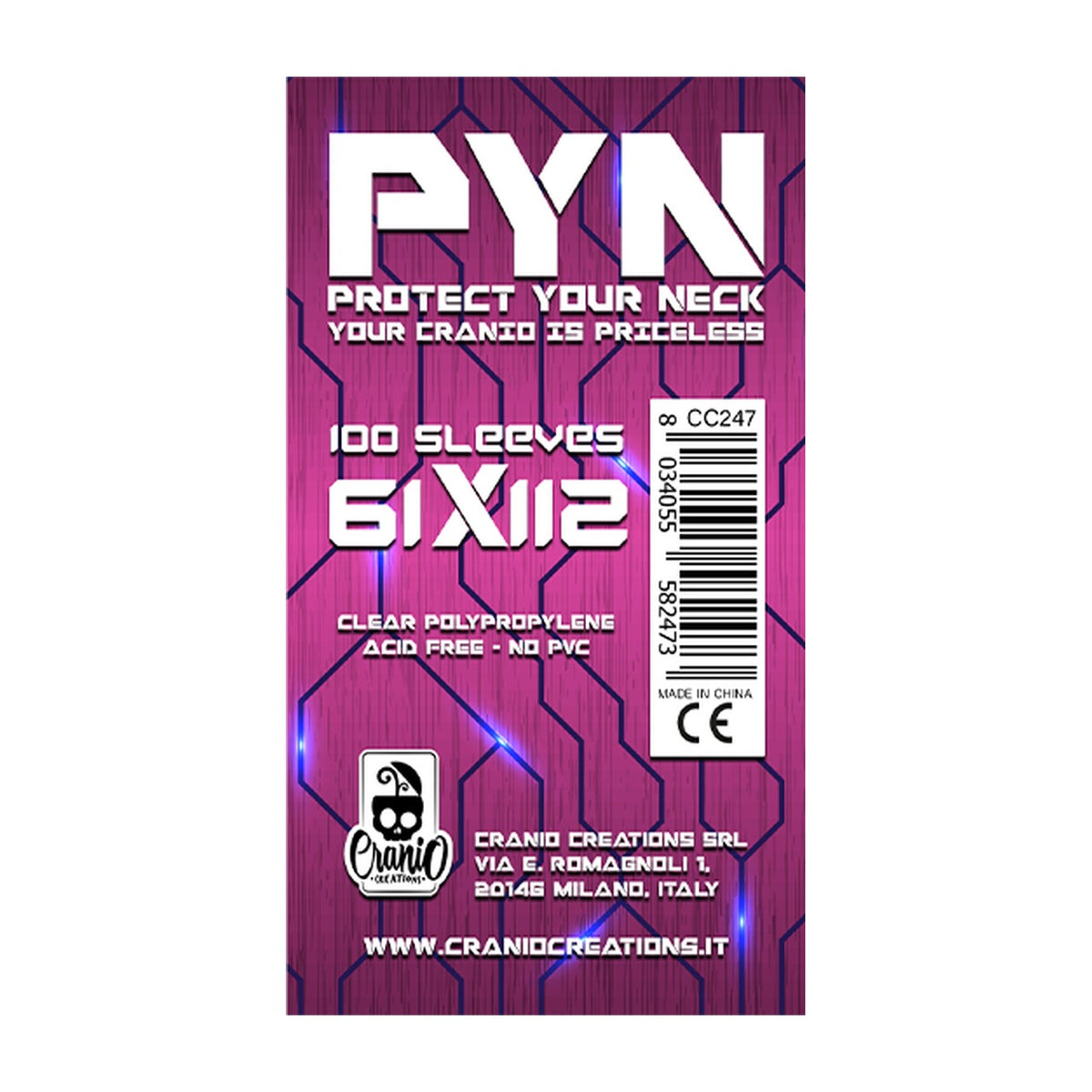Bustine - PYN - 61 x 112 - 100 pezzi