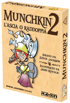 Gioco da tavolo - Munchkin 2 - L'Ascia o Raddoppia