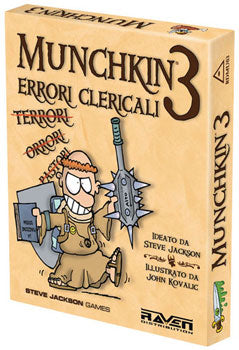 Gioco da tavolo - Munchkin 3 - Errori Clericali