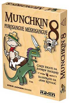 Gioco da tavolo - Munchkin 8 - Purosangue Mezzosangue