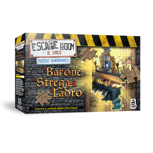 Gioco da tavolo - Escape Room Puzzle - Il Barone, la Strega e il Ladro